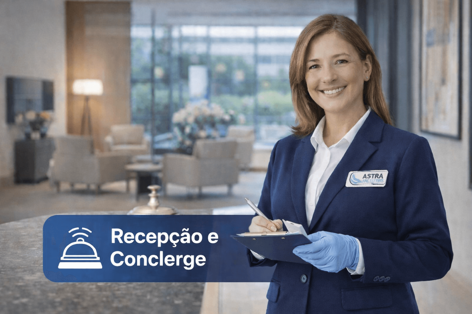 Recepção e Concierge
